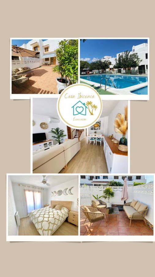 베니카씸 Casa Ibicenca En Benicasim A 3 Minutos De La Playa 아파트 외부 사진