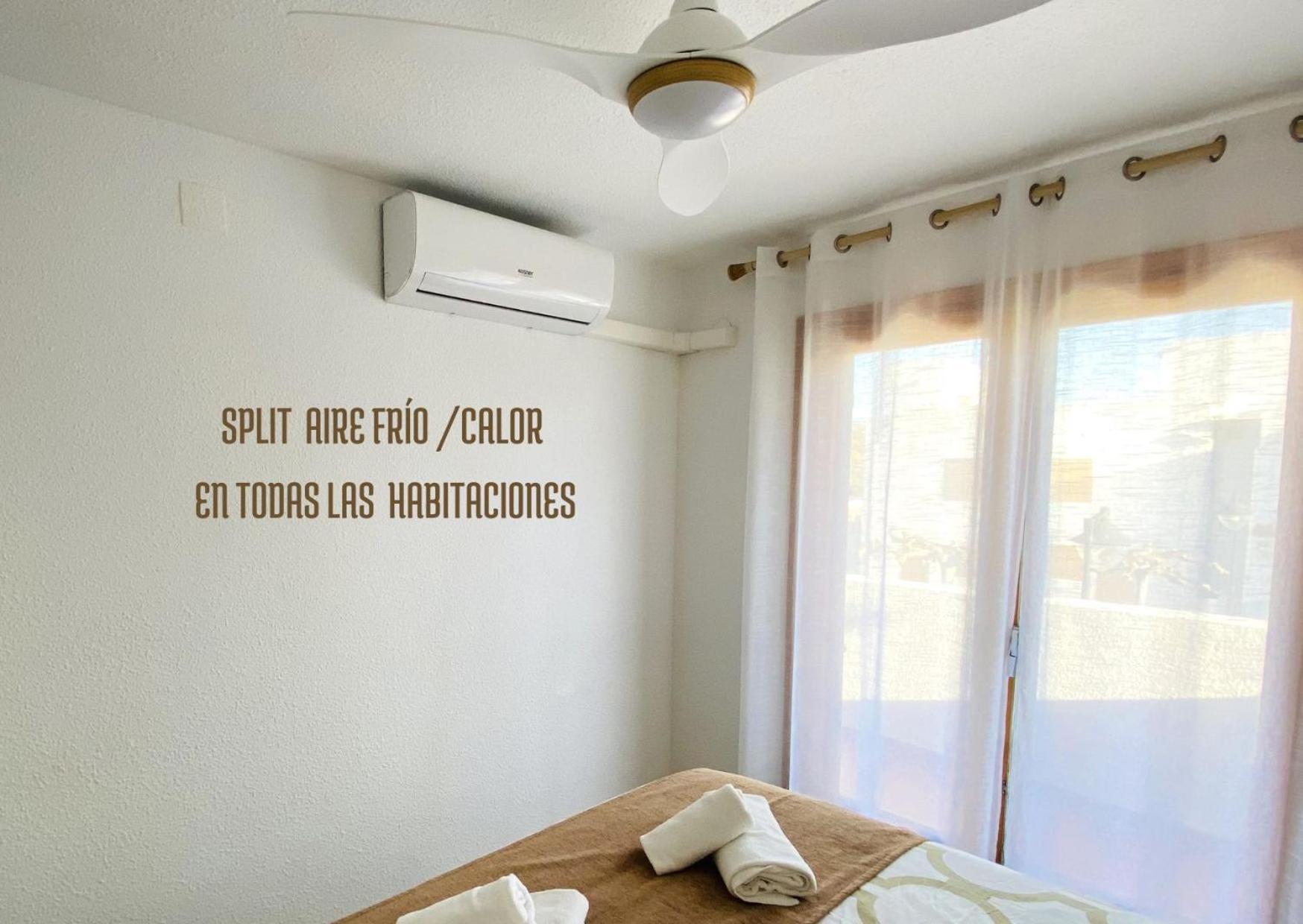 베니카씸 Casa Ibicenca En Benicasim A 3 Minutos De La Playa 아파트 외부 사진